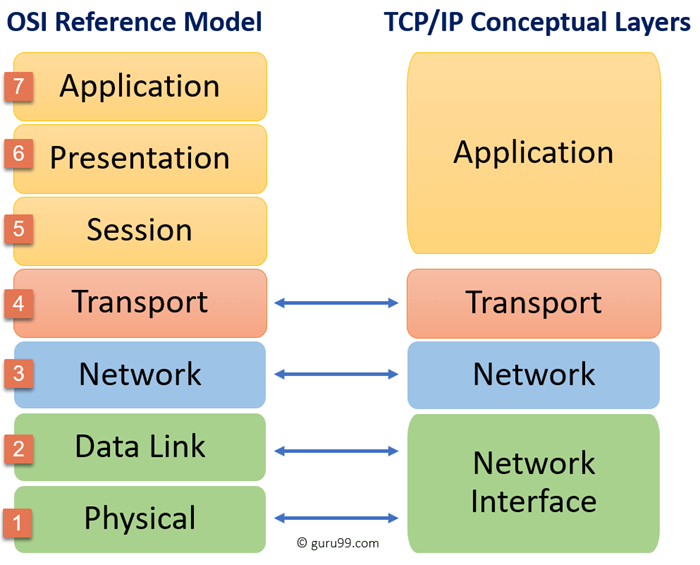 OSI and TCP/IP model